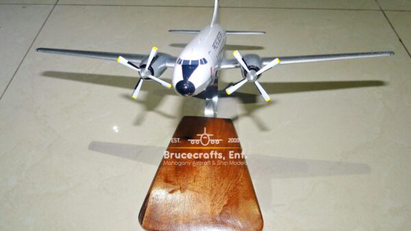 Model of Lockheed L-100 Hercules with detailed craftsmanship.